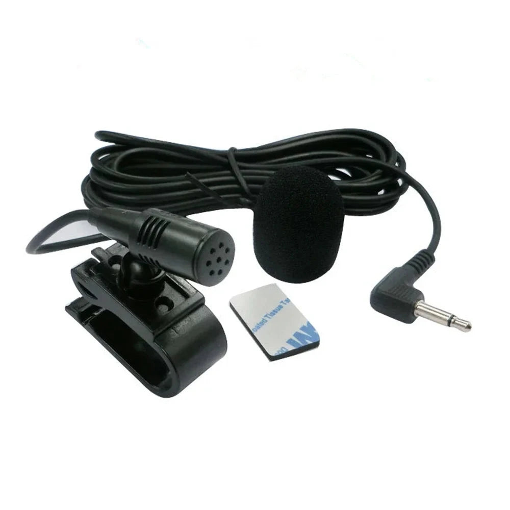 For Auto Dvd Radio 3m Long Mini Microfono Car Microphone Micro Car Radio 3.5mm Jack Mic Stereo Mini Wired External Microphone Custom Life