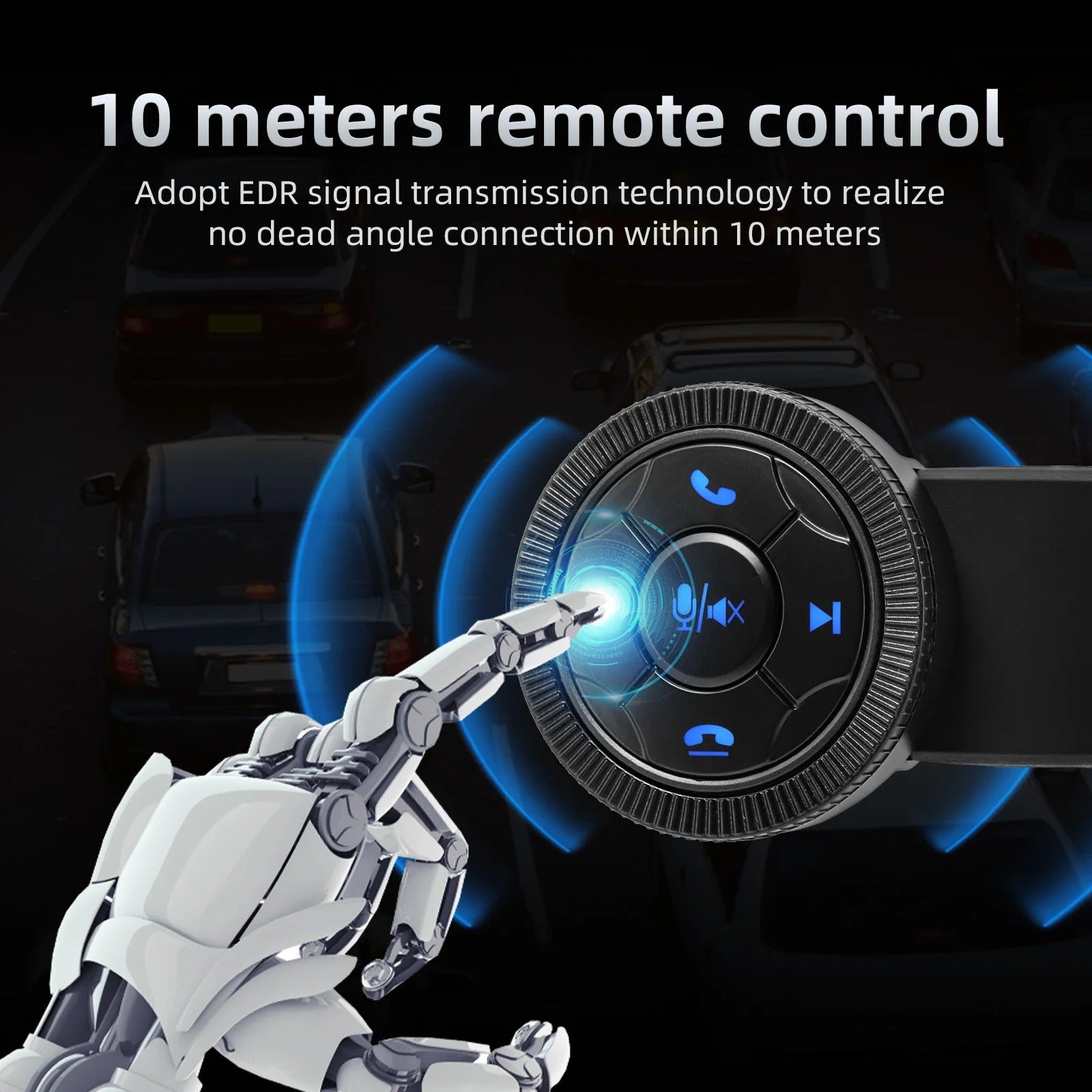 Mando volante inalámbrico Custom Life