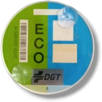 Pack Distintivo DGT + Soporte Custom Life