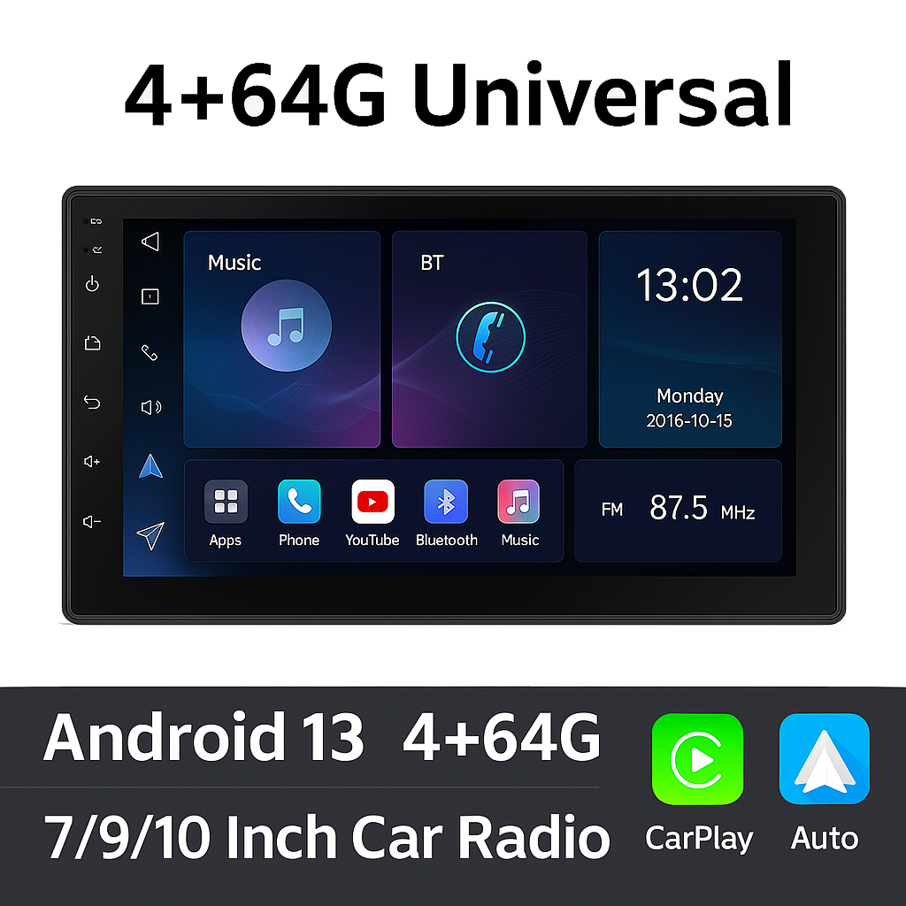 Radio 2Din Pantalla
