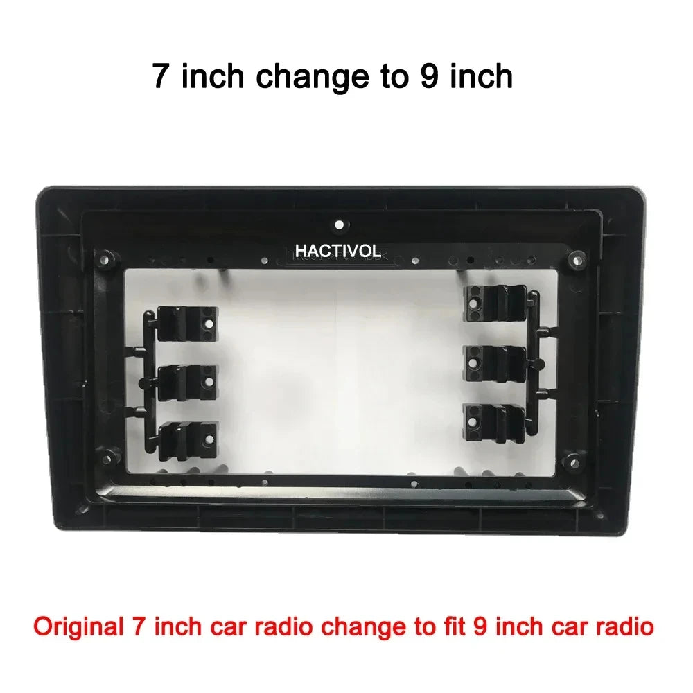 9 inch to 10 inch 9 inch 10 inch to 7 inch switch frame 1 din 2 din car radio frame suitable for all car car radio finish frame Custom Life