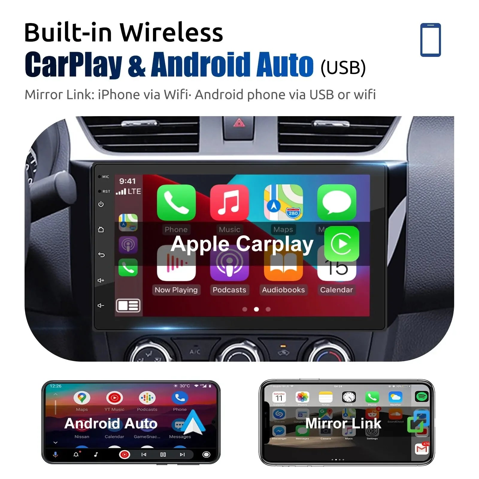 2Din Radio Screen