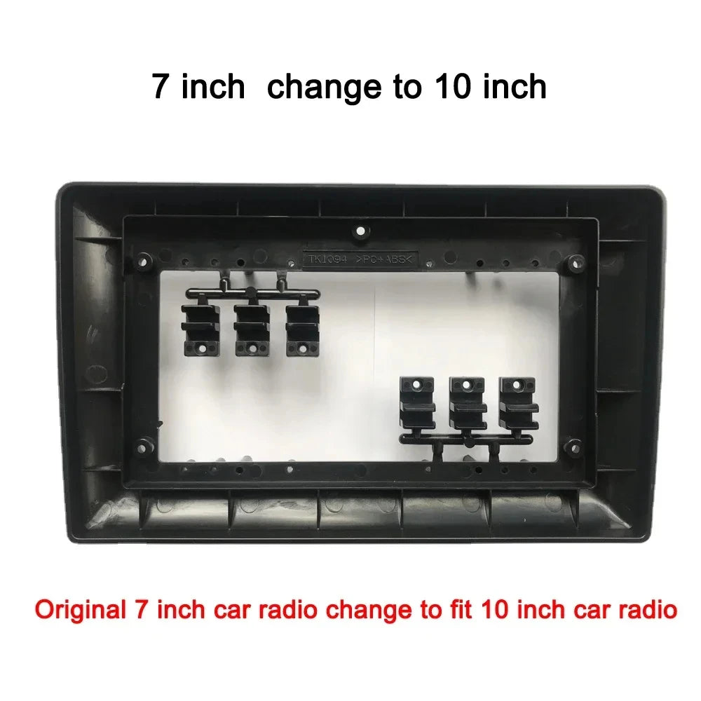 9 inch to 10 inch 9 inch 10 inch to 7 inch switch frame 1 din 2 din car radio frame suitable for all car car radio finish frame Custom Life